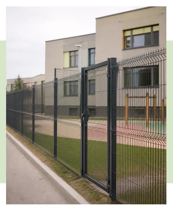 Забор 3Д для детского сада в Сызрани по цене от 3951 р. | ЗаборЭксеперт-Сзр